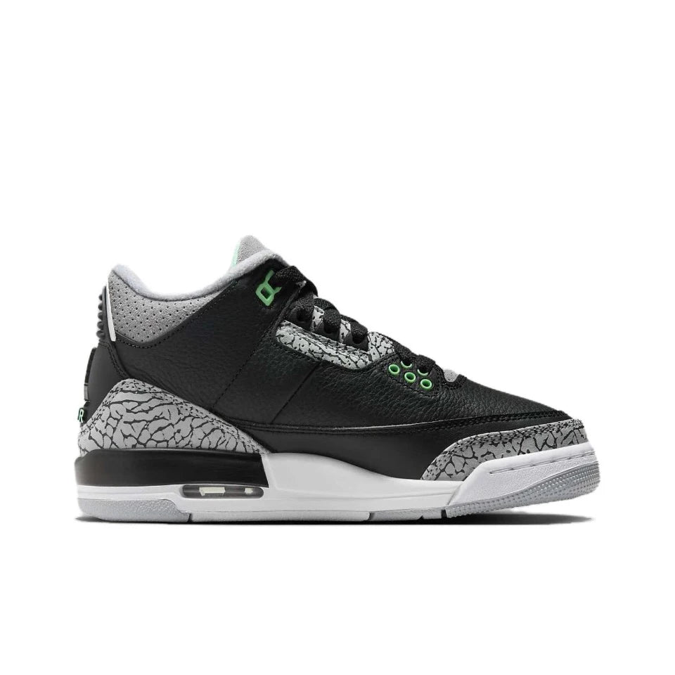 Original Air Jordan 3 “White Cement" GS Size For Women Classic Casual Retro Basketball Sneakers