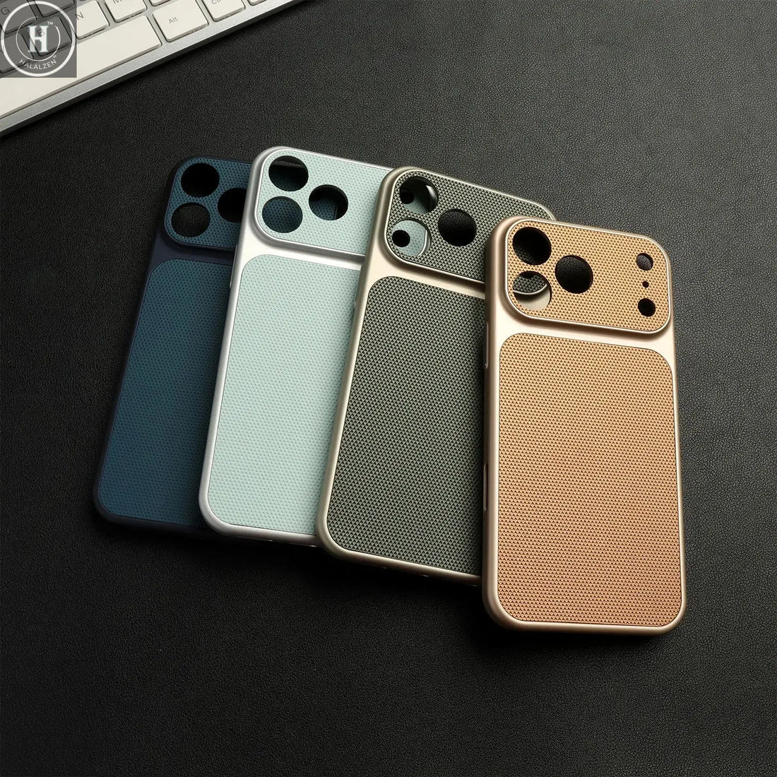 For Magsafe Wireless Charging Magnet Leather Case for IPhone 17 16 15 14 13 12 Pro Max Turn Into The Look of 17 Pro Max Cover Halalzen UK