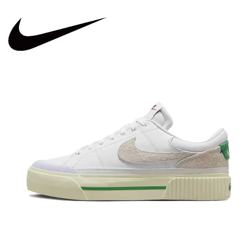 Nike Original White Court Legacy Fashion Low Top Board Shoes Comfortable Versatile Women's Casual Shoes