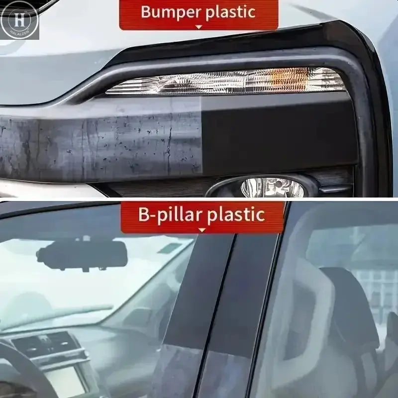 Multifunctional Automotive Repair Wax, Plastic Parts Refurbishing Agent, Internal Gloss Enhancer, Tire And Leather Polish HALALZEN