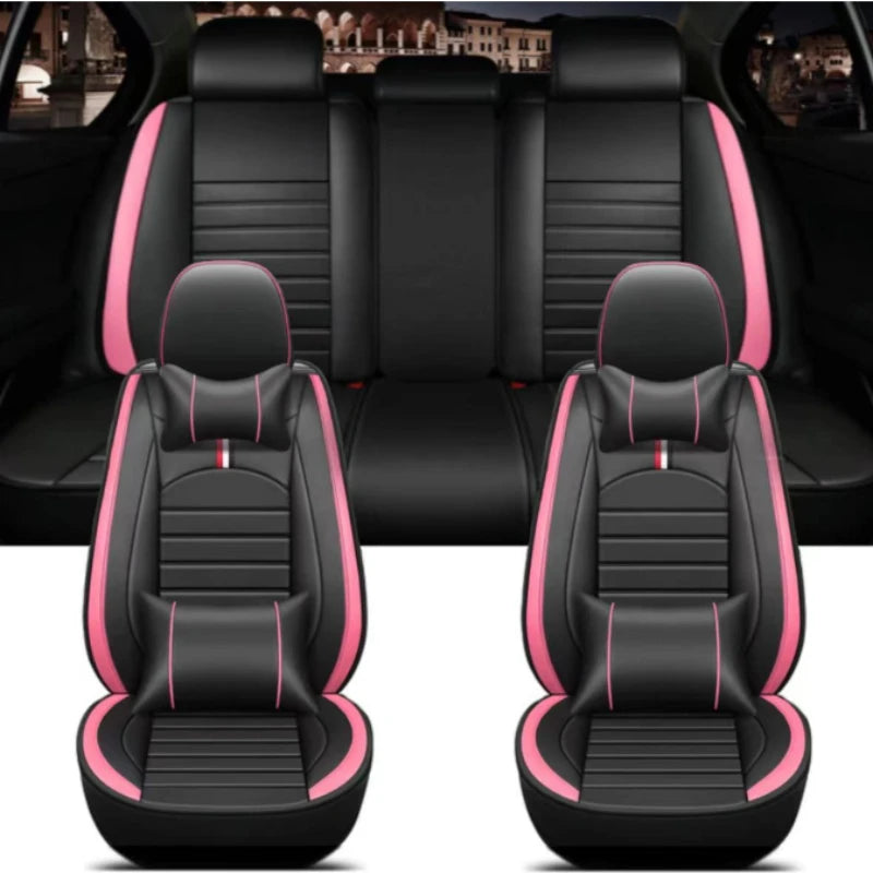 5D Car Seat Covers for SEAT Leon Arona Ateca Tarraco Ibiza Alhambra Car Accessories Auto Goods