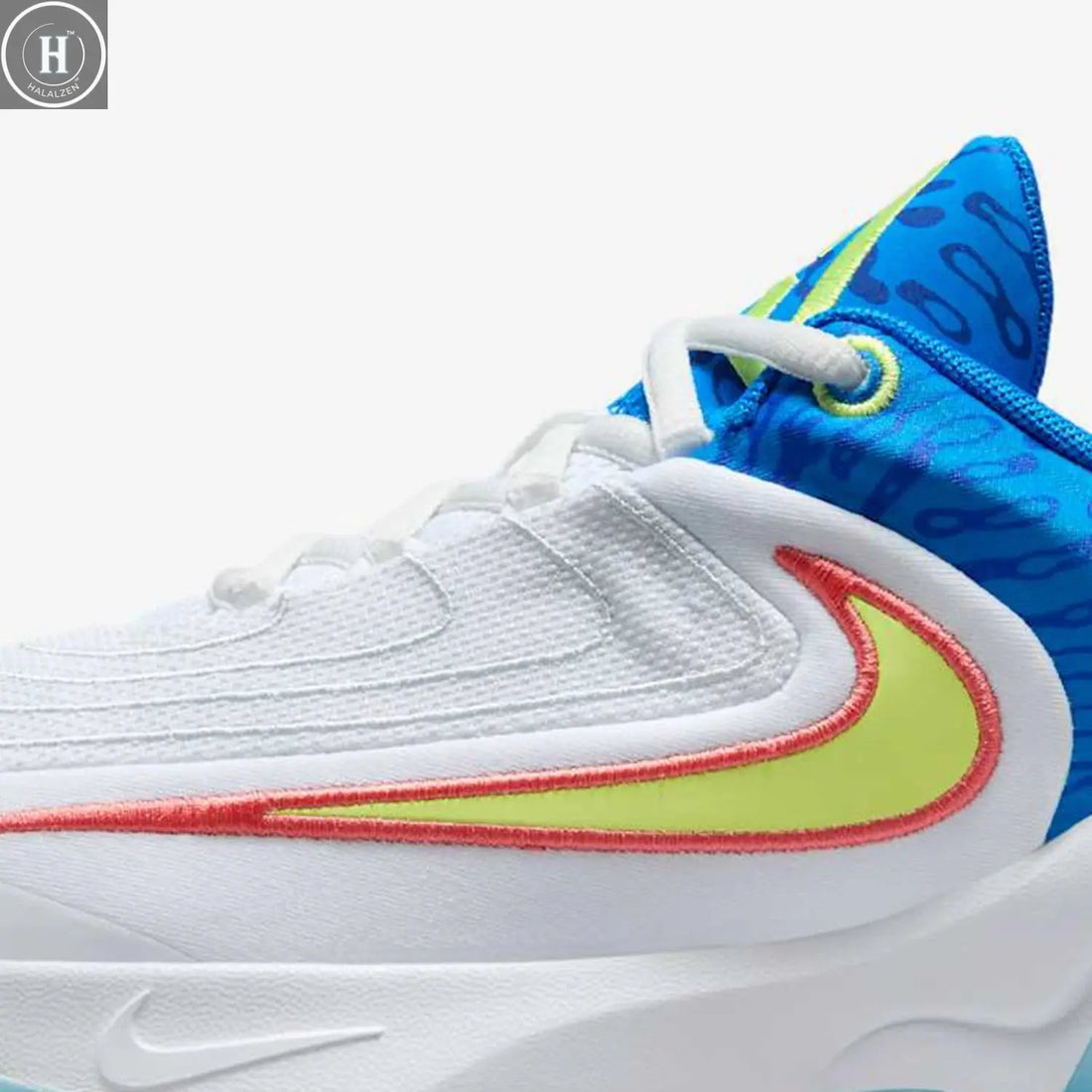 Nike Authentic New Kids' Low-Top Cushioned Retro Basketball Shoes HF1181-100 HALALZEN