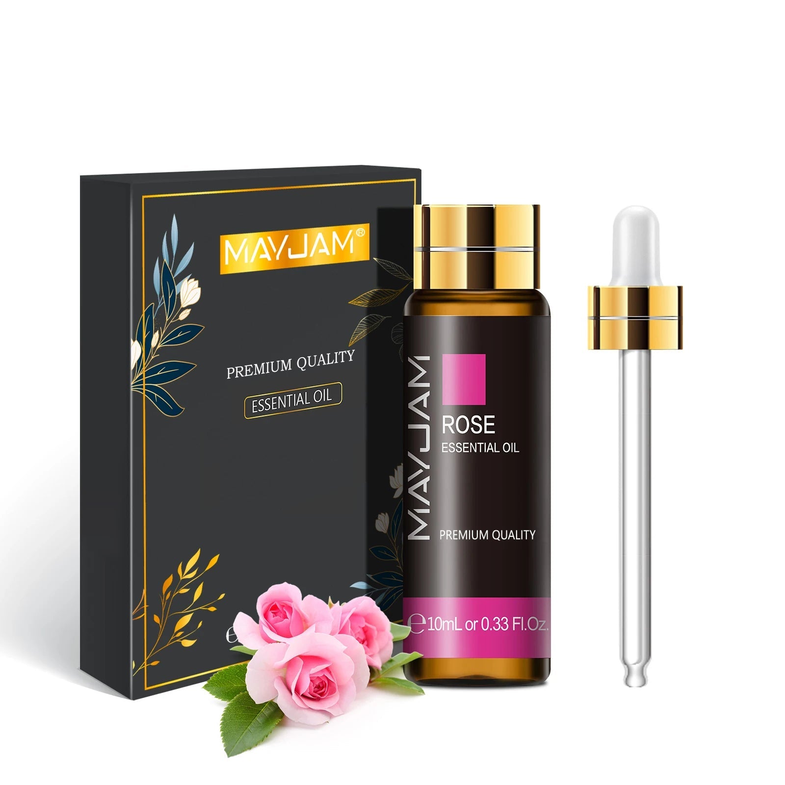 10ML Lavender Eucalyptus Pure Essential Oils Rose Lemon Jasmine Vanilla Mint Sandalwood Bergamot Tea Tree Diffuser Aroma Oil HALALZEN