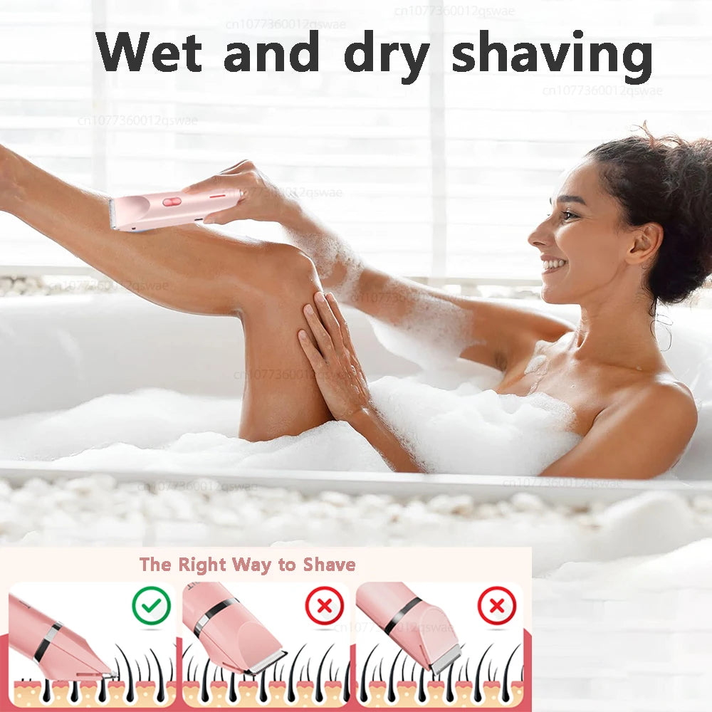 2-in-1 Women's Electric Shaver