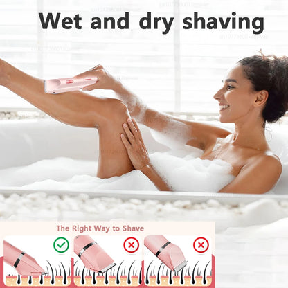 2-in-1 Women's Electric Shaver