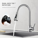 360° Universal Kitchen Tap Aerator Faucet Sprayer Nozzle Replacement Pull Out Water Saving Shower Head G1/2 Tap Extender Adapter Halalzen