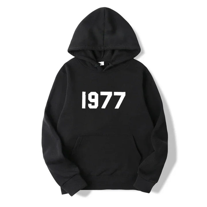 1977 New Fashion Men's and Women's Hoodies Hip Hop Street Sports Hoodies