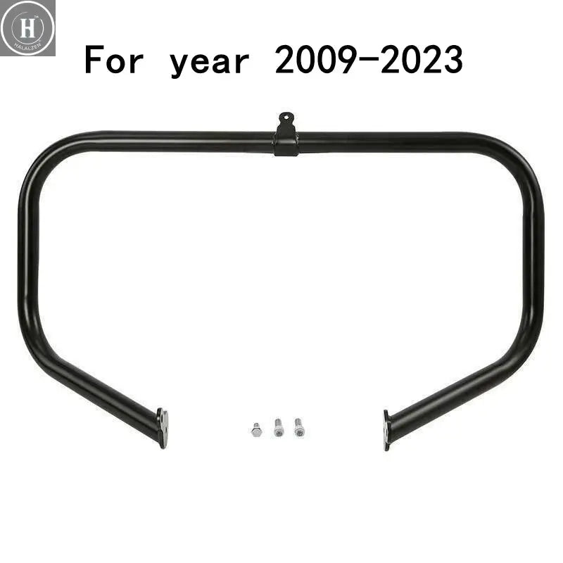 Motorcycle Bumper Engine Guard Highway Crash Bar For Harley Touring Road King Street Electra Glide FLHT FLTR 1997-2008 2009-2024 HALALZEN