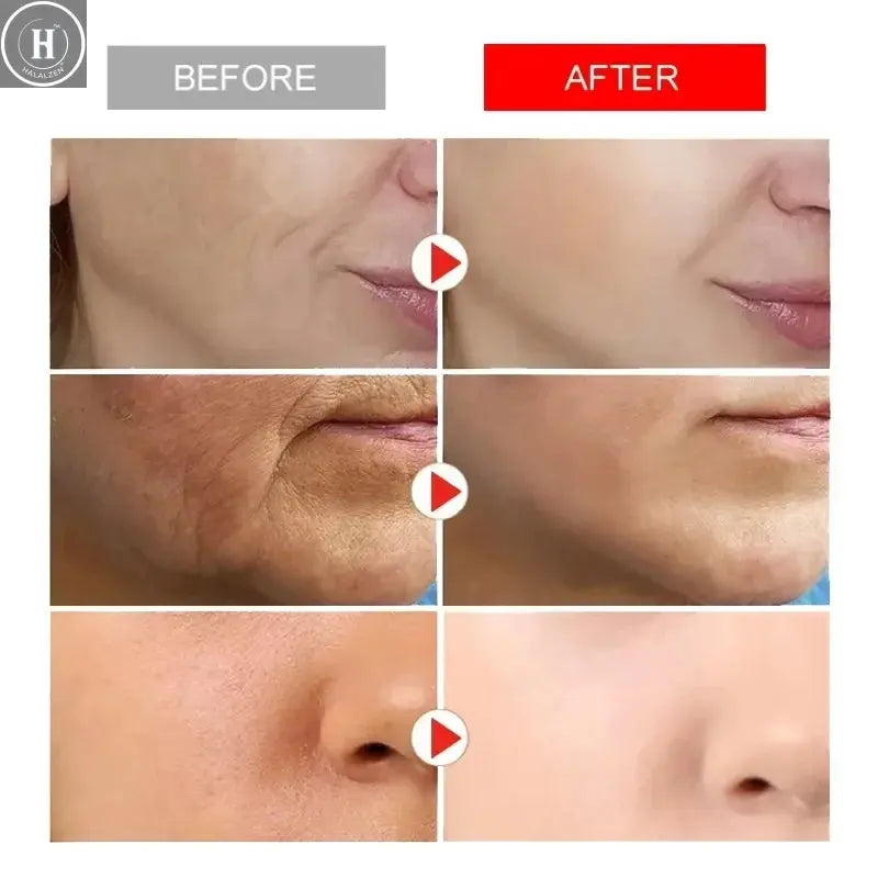 Instant Wrinkle Remover Face Cream Anti Aging Firming Lifting Fade Fine Lines Whitening Moisturizing Brighten Tighten Skin Care HALALZEN