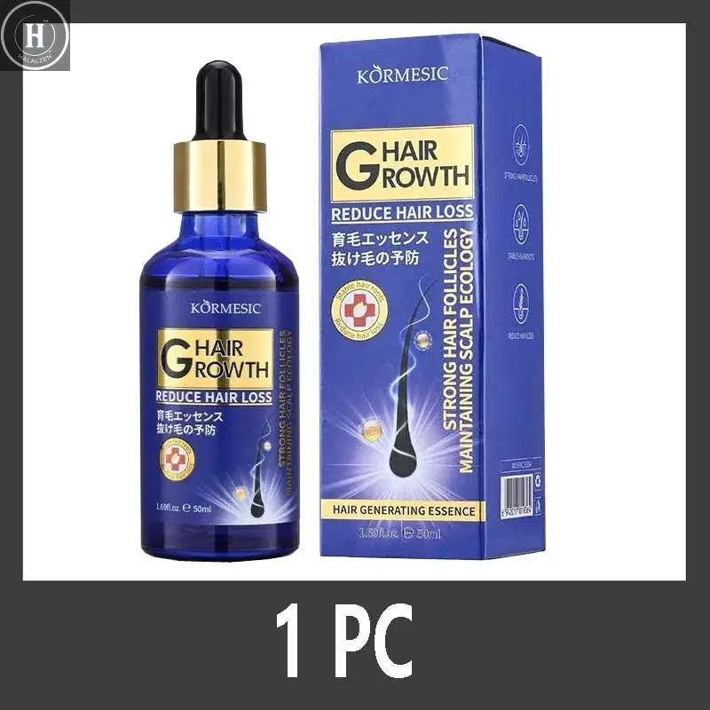Hair Growth Serum Anti Loss Regrowth Hair Growth Oil Prevent Baldness Repair Damage Scalp Massage Moisturizing Nourish Hair Care HALALZEN