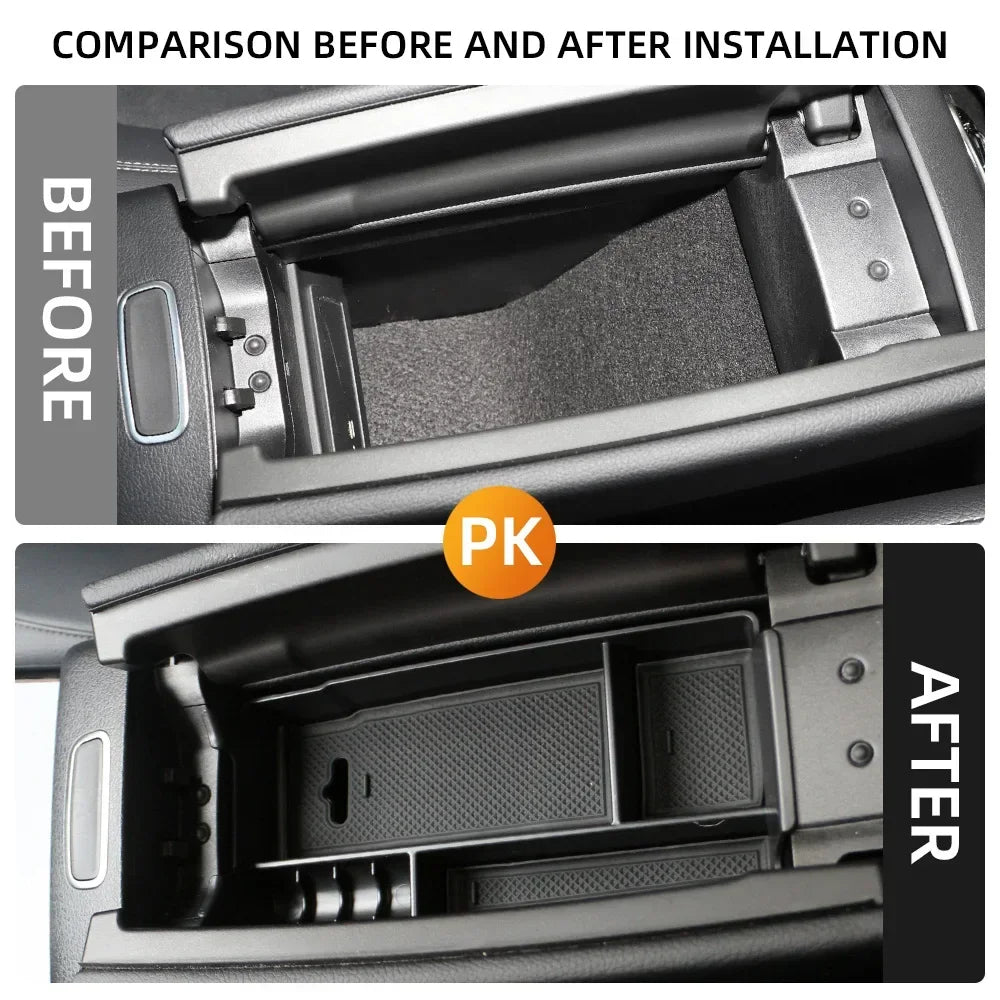 For Mercedes Benz A B CLA GLA GLB EQA EQB W177 C118 W118 W247 X247 H247 2022 Car Center Armrest Box Storage Stowing Tidying