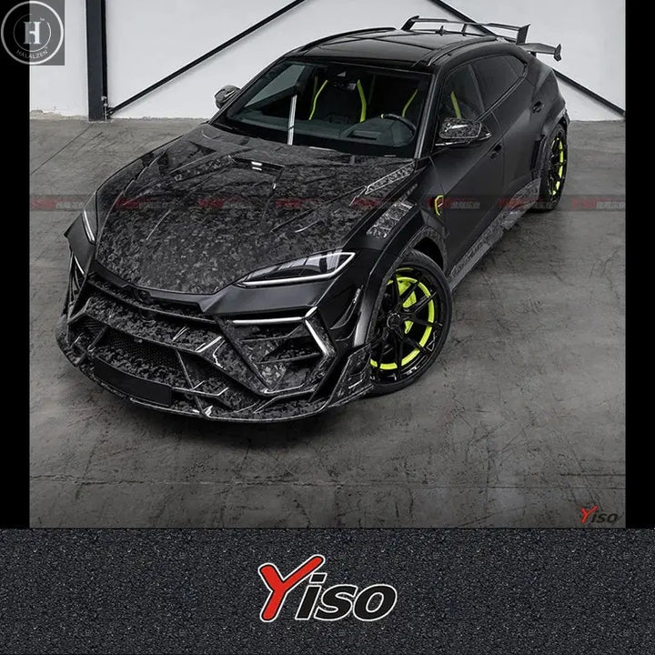 Suitable for urus modified MANSOR 3rd generation dry carbon fiber body kit front and rear bumpers side skirt hood HALALZEN