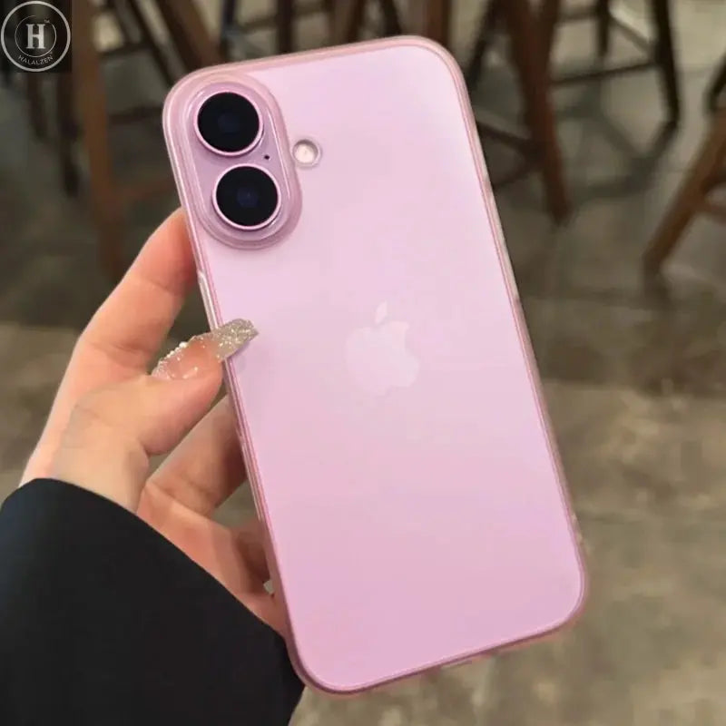 Translucent Matte Hard Plastics PC Phone Case For iPhone 17 16 15 14 13 12 Pro Max Plus Clear Shockproof Full Protective Cover Halalzen UK