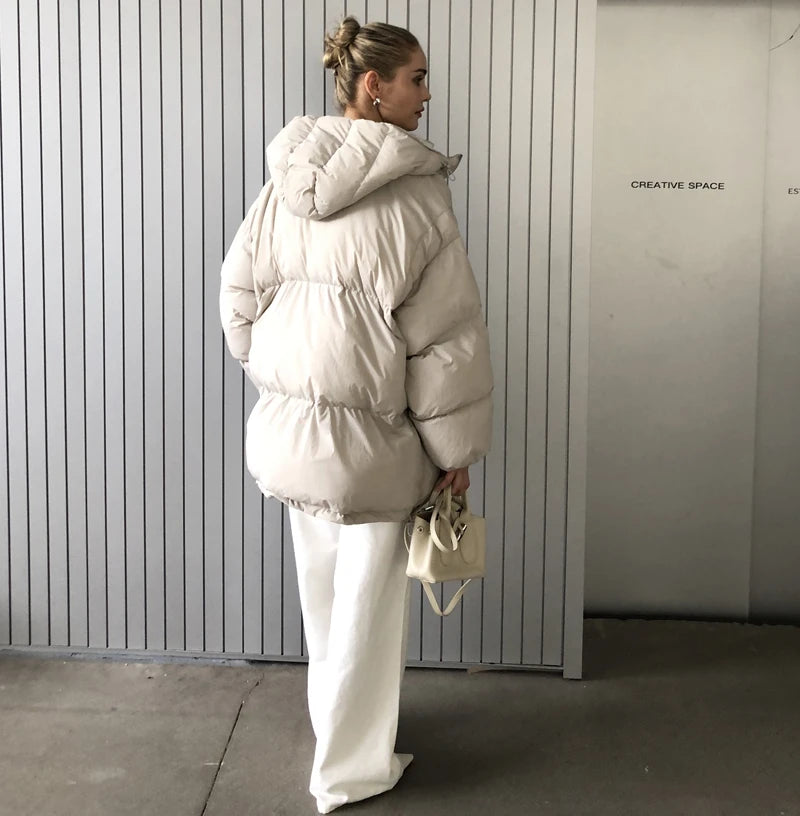 2024 Women Winter Jacket coat Stylish Thick Warm fluff Parka Female water proof outerware coat New Hot