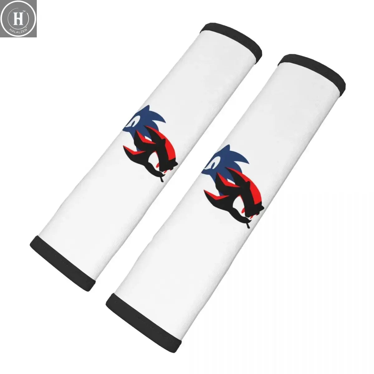 Shadow The Hedgehog Soft Auto Seat Belt Cover for a More Comfortable Driving 2 PCS Seatbelt Shoulder Pad For Cars HALALZEN
