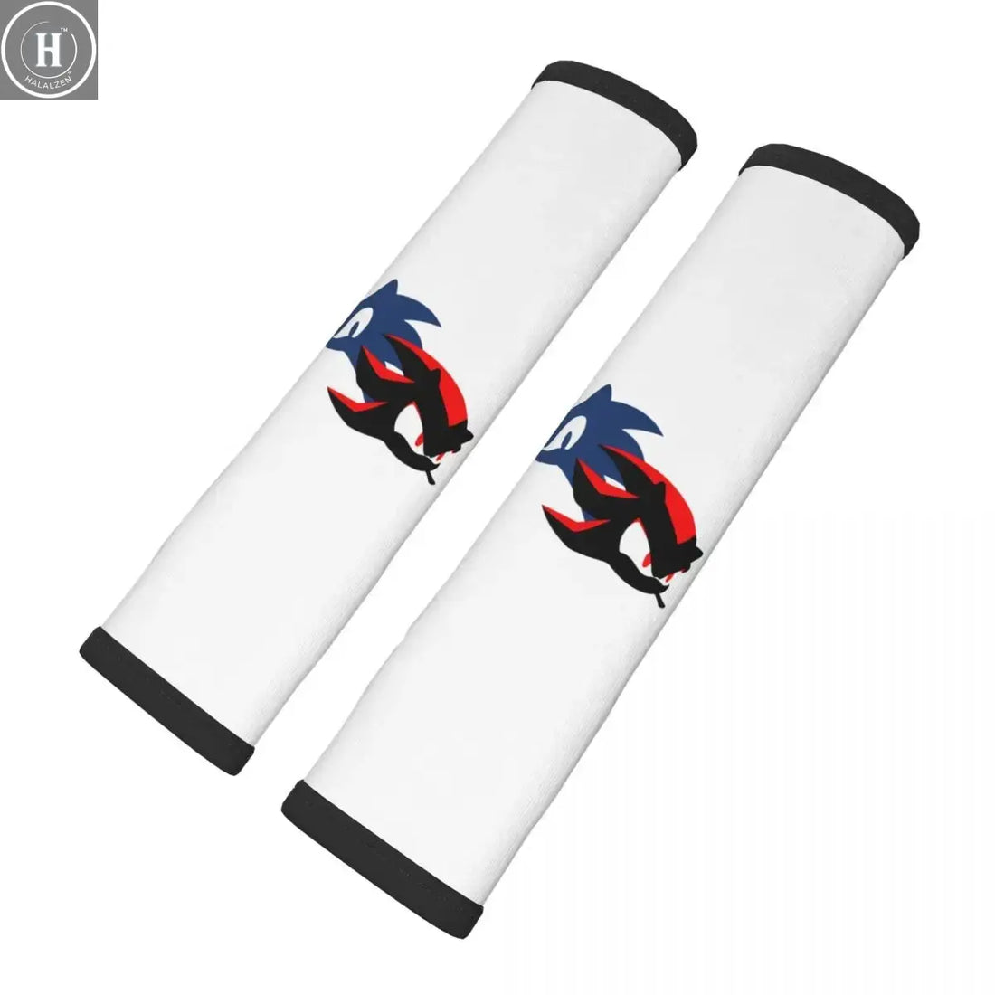Shadow The Hedgehog Soft Auto Seat Belt Cover for a More Comfortable Driving 2 PCS Seatbelt Shoulder Pad For Cars HALALZEN