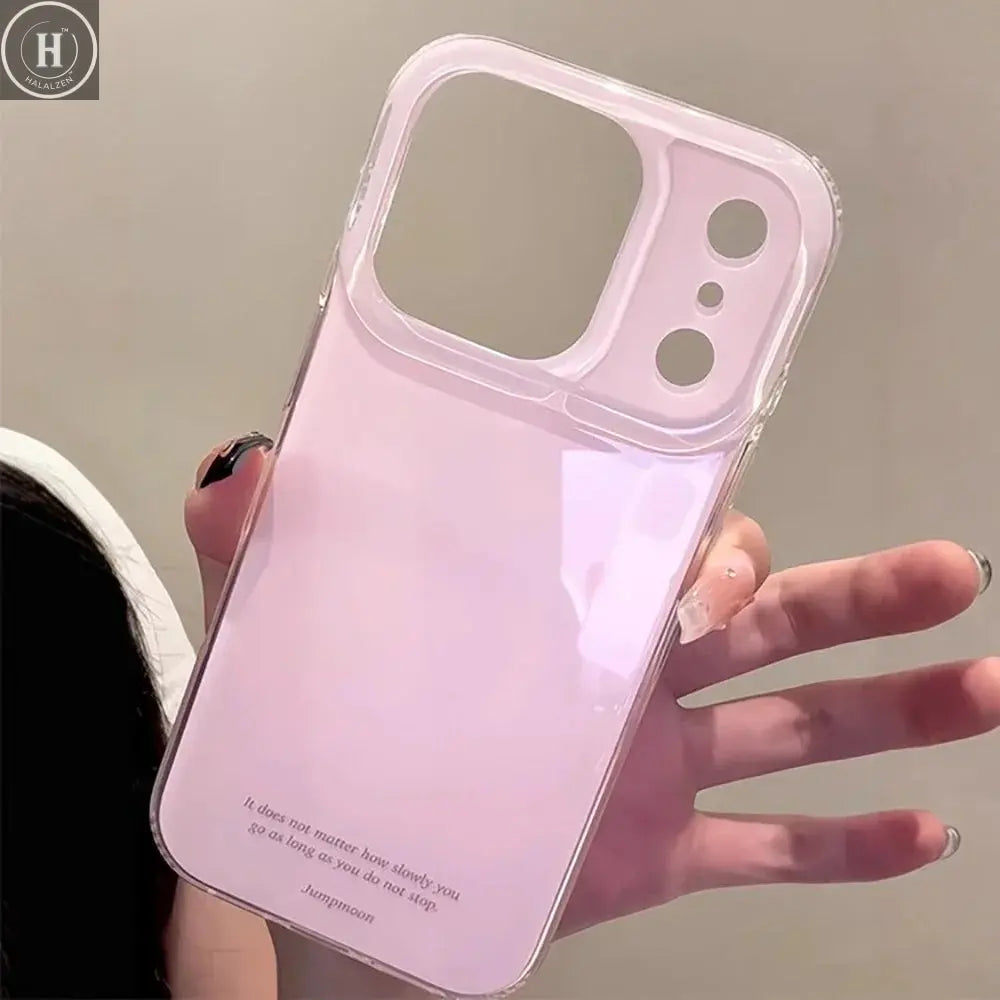 Cute Solid Color Pink Phone Case for IPhone 17 16 15 14 13 Pro Max Shockproof Protective Lovely Soft Back Cover for Iphone 17pro Halalzen UK