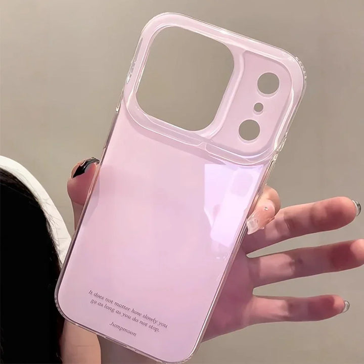 Cute Solid Color Pink Phone Case for IPhone 17 16 15 14 13 Pro Max Shockproof Protective Lovely Soft Back Cover for Iphone 17pro