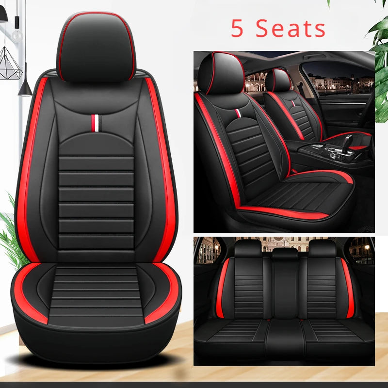 5D Car Seat Covers for SEAT Leon Arona Ateca Tarraco Ibiza Alhambra Car Accessories Auto Goods