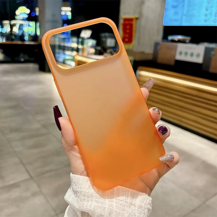 Luxury Translucent Matte Slim Phone Case For iPhone 17 17 Pro Max 17 Pro Shockproof Armor Frosted Ultra Thin Protection Cover