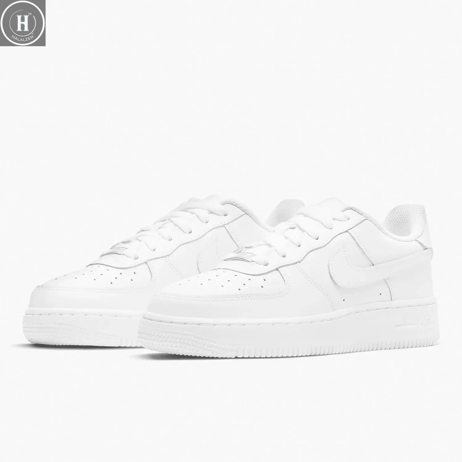 Nike genuine AF1 women's GS big children's retro cushioned sports casual board shoes DH2920-111 HALALZEN