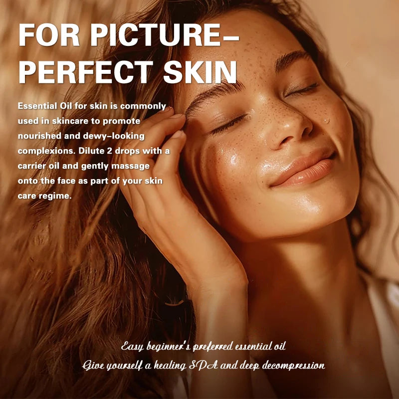 Frankincense Essential Oil 100% Pure Natural - for Sleep, Relax, Skin Moisturizing Care & Aromatherapy HALALZEN