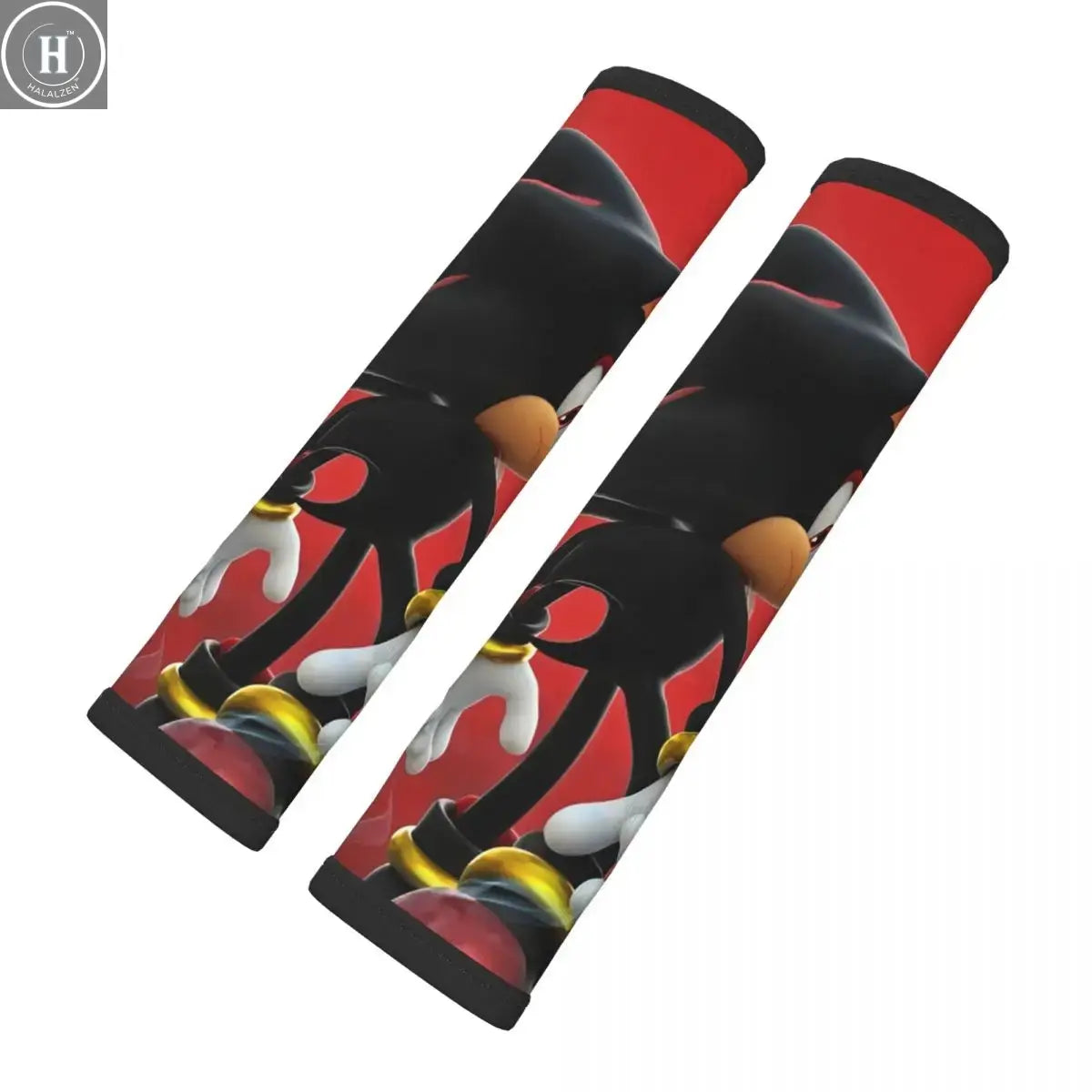 Shadow The Hedgehog Soft Auto Seat Belt Cover for a More Comfortable Driving 2 PCS Seatbelt Shoulder Pad For Cars HALALZEN