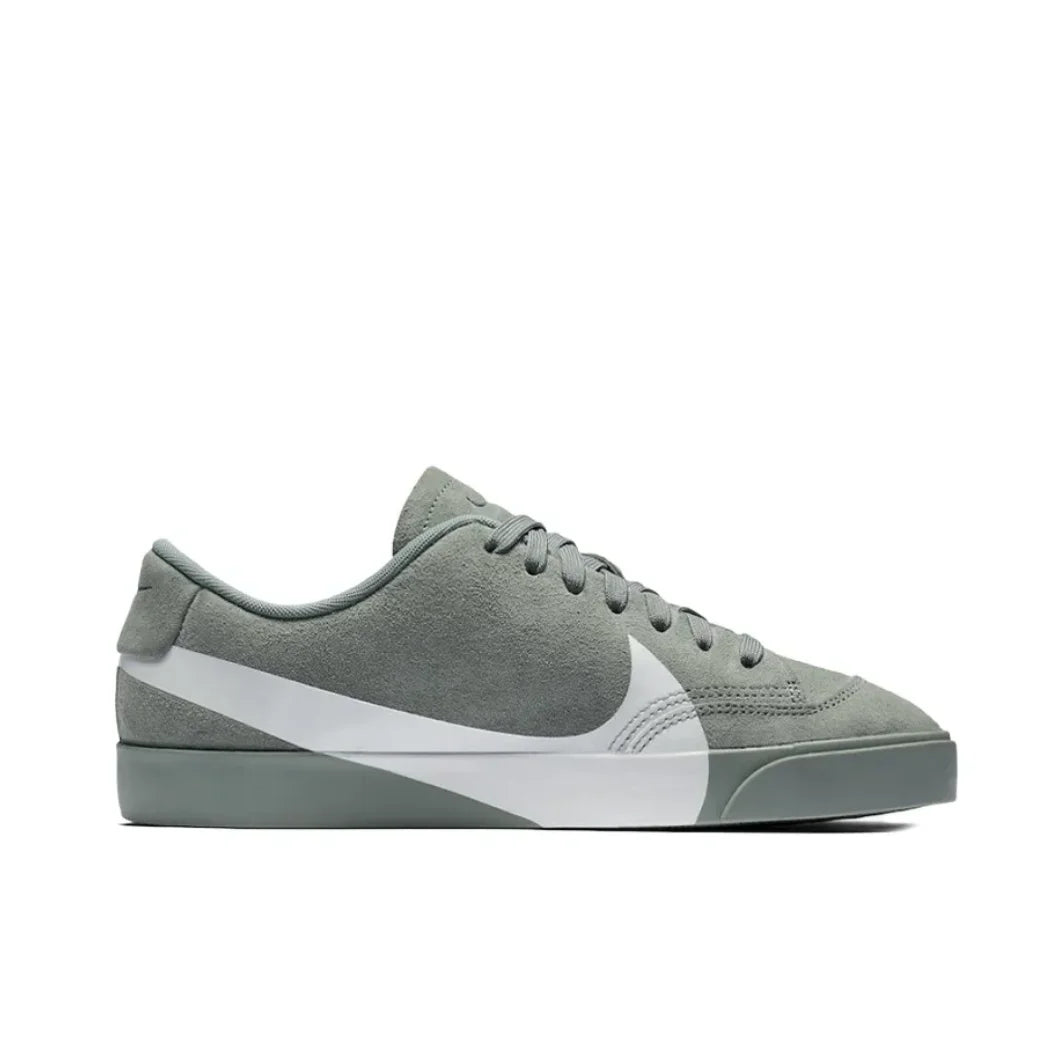 Nike Blazer City lx Simple comfortable low-top boardshorts Non-slip lightweight casual women's shoes Gray