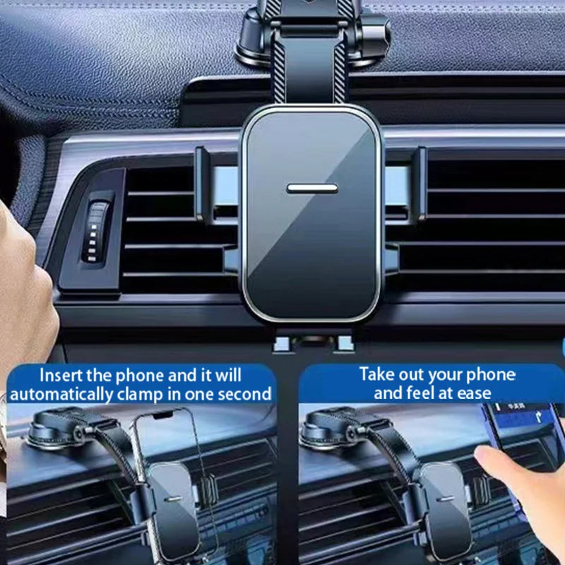 New 360 °   Rotating Air Vent Car Phone Mount – Universal Smartphone Holder