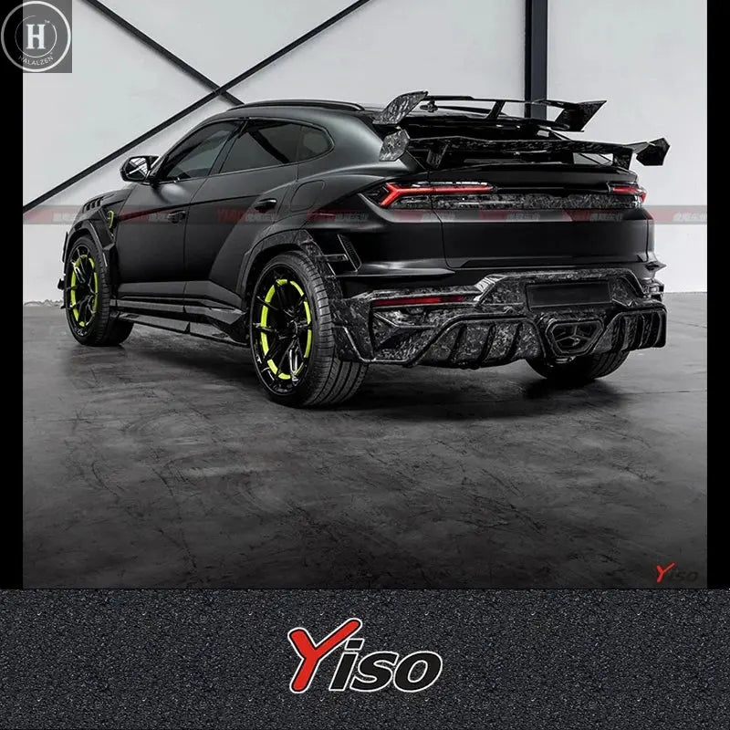 Suitable for urus modified MANSOR 3rd generation dry carbon fiber body kit front and rear bumpers side skirt URUShood HALALZEN