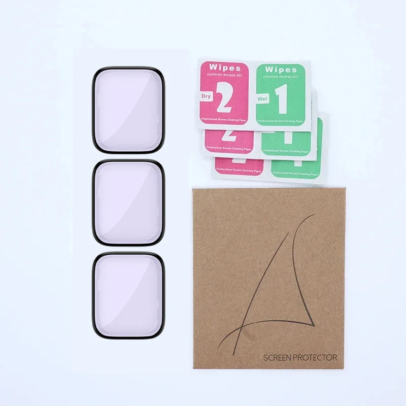 Full Curved Screen Protector For Apple Watch Ultra 3 49MM Not Glass Protective For Iwatch Series 10 11 9 8 7 6 5 SE 46MM 41 45MM