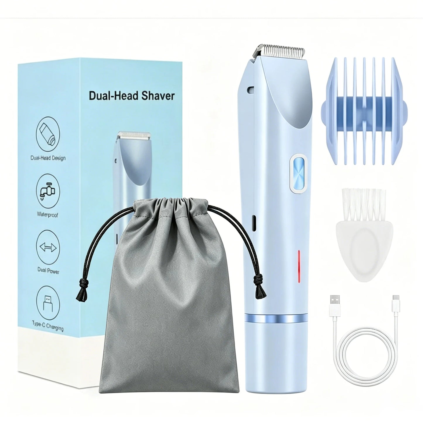 2-in-1 Women's Electric Shaver