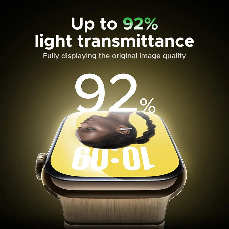 UGREEN 2PCS For Apple Watch Series 11 10 S11 S10 Screen Protector Soft 46 42mm Full-coverage Protective Film