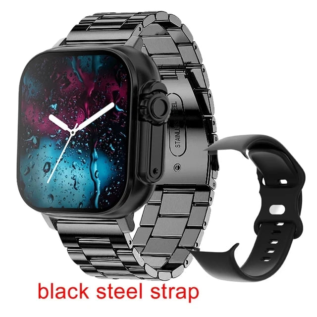 2025 T900 Ultra 2 Smart Watch Men 49mm Series 8 2.3 "AMOLED Screen NFC Compass Waterproof For Apple Watch IWO Ultra 8 Smartwatc