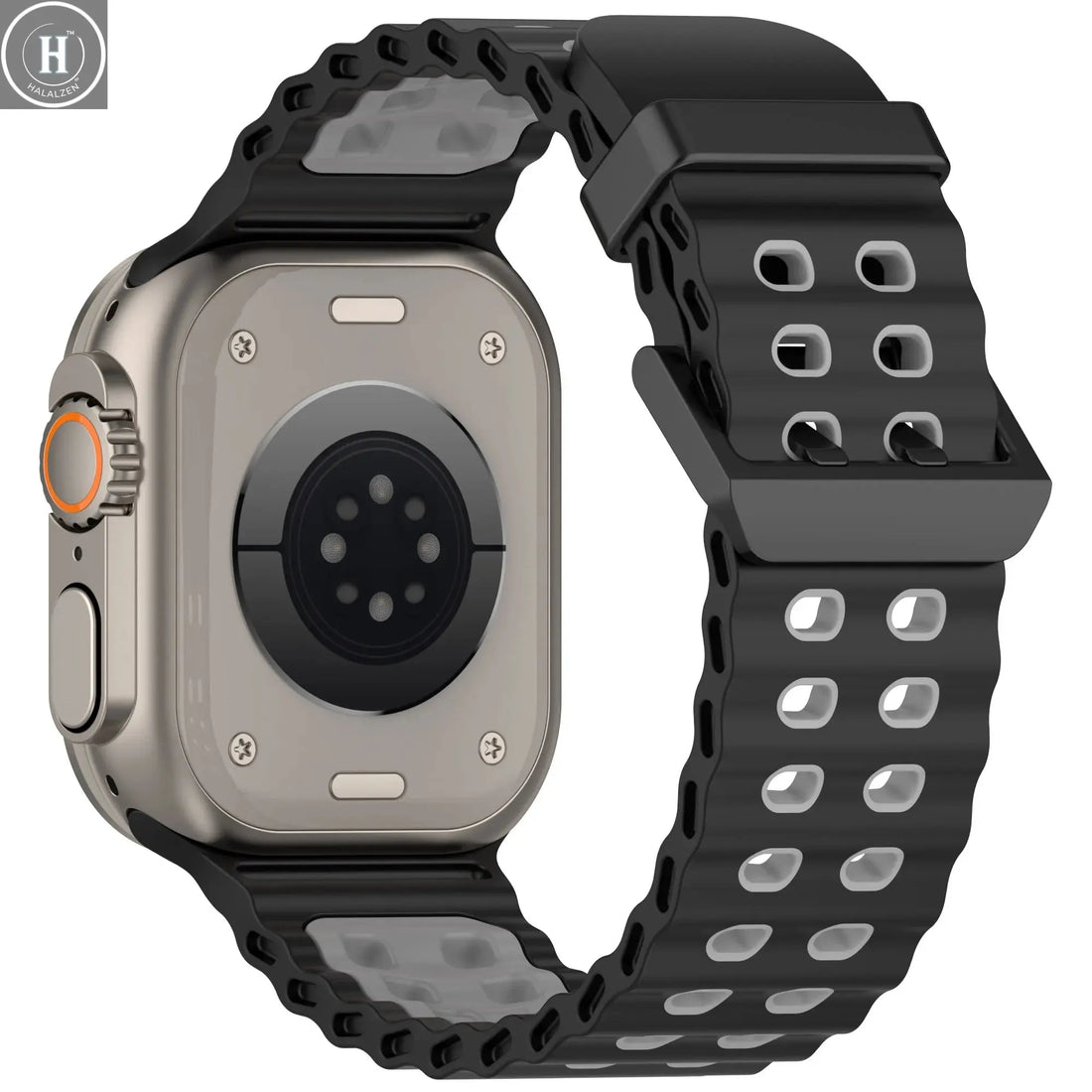 Ocean Strap For Apple Watch Band Ultra 3/2 49mm Series 11 10 46mm Sports Bracelet Wristband iWatch 9 8 7 6 5 SE 45mm 44mm Correa HALALZEN