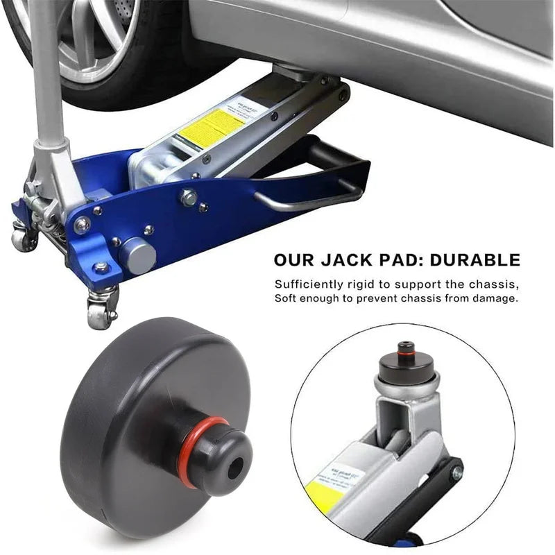 Rubber Floor Lifting Jack Pad Axle Stand Adapter Wear-resistant Support Chassis Car Tire Repair Tesla Model 3 S X Y