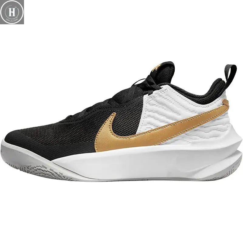 Nike Authentic TEAM HUSTLE D 10 (GS) Girls' Big Kid Basketball Shoes CW6735-002 HALALZEN