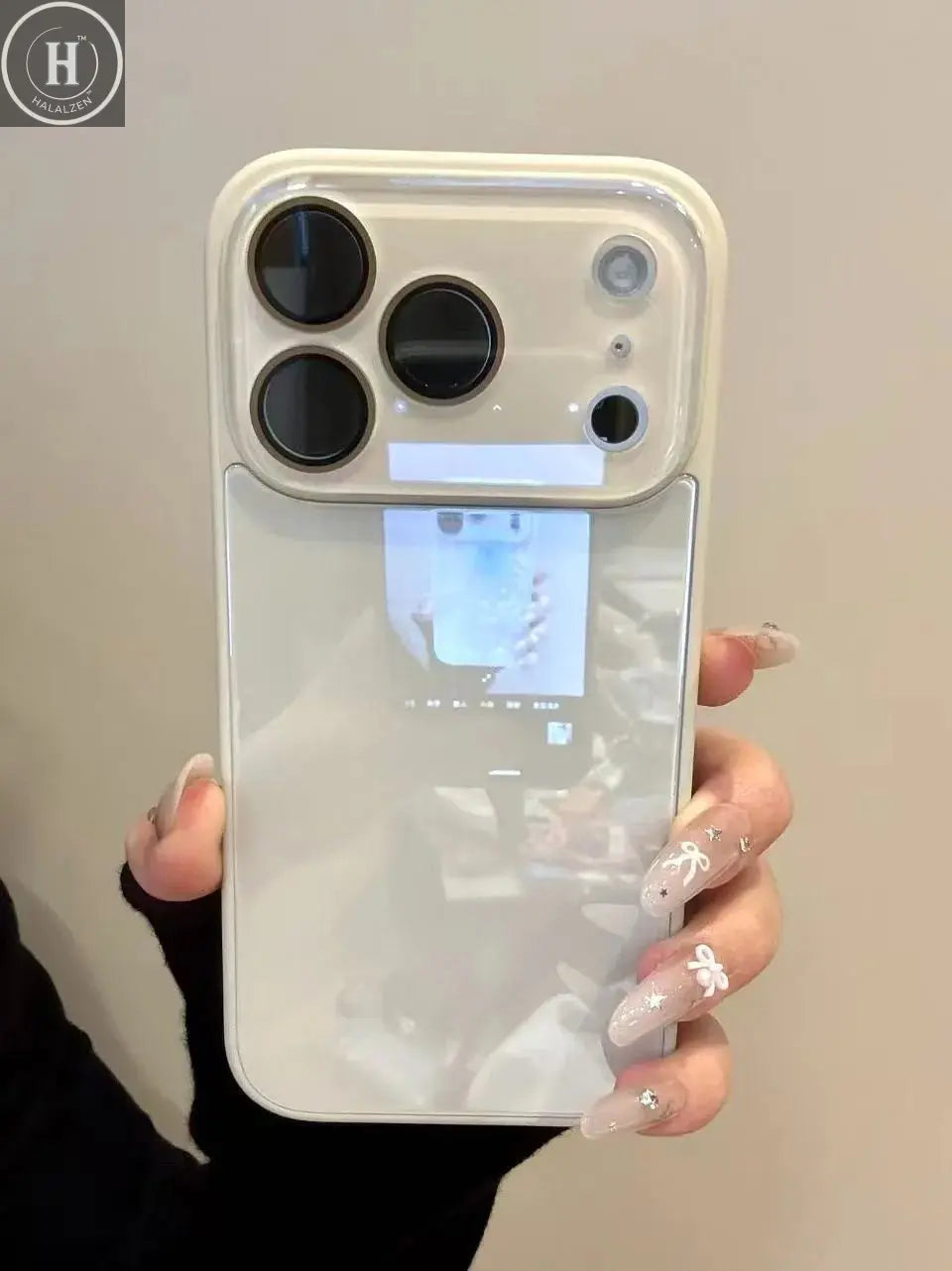 Luxury Candy Color Tempered Glass Camera Protection Case for iPhone 17 16 15 14 13 12 Pro Max Shockproof Bumper Hard Back Cover Halalzen UK