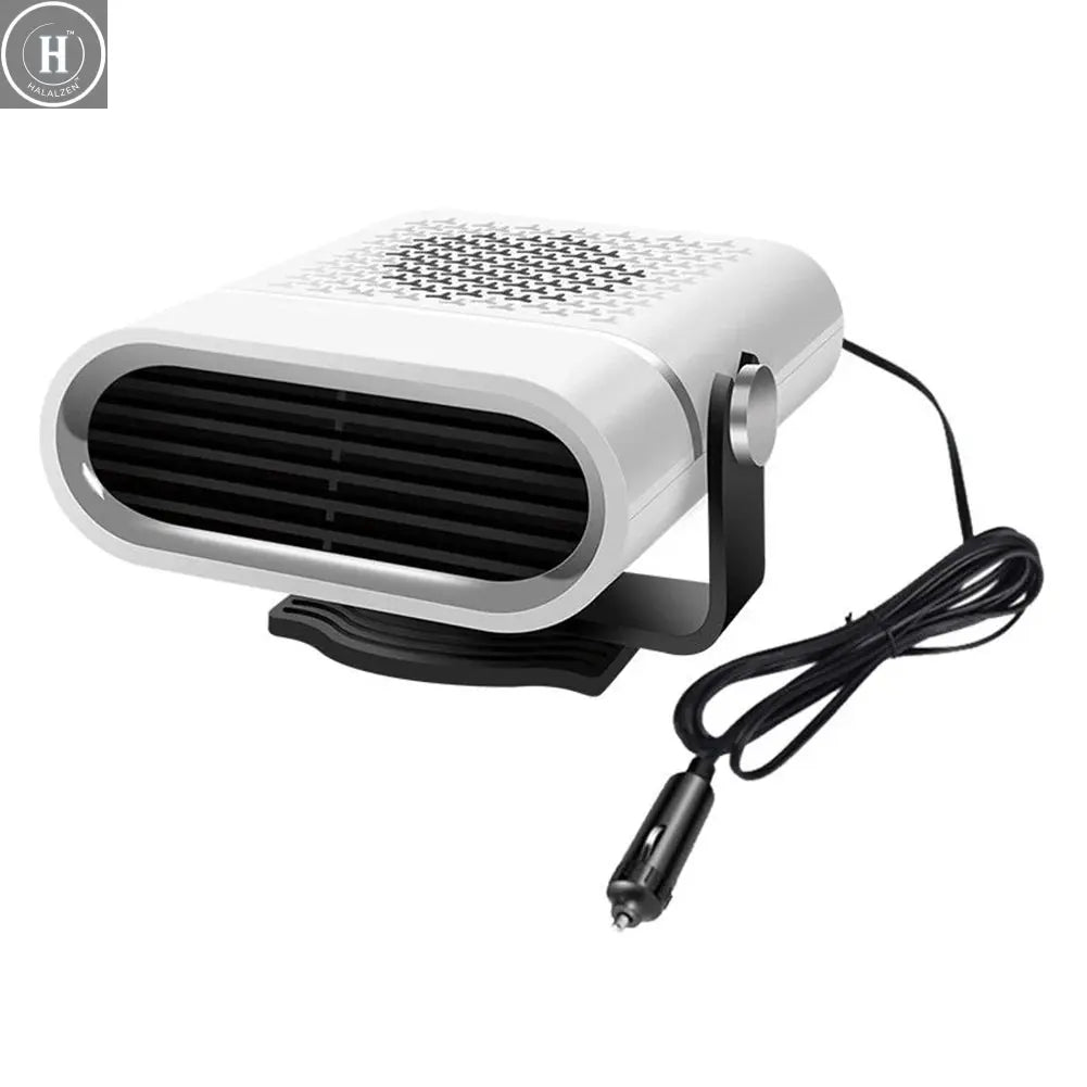 12V/24V Electric Car Heater Fan Fast Heating Window Windshield Defogging Defrosting Heater Non-slip Base Auto Accessories HALALZEN