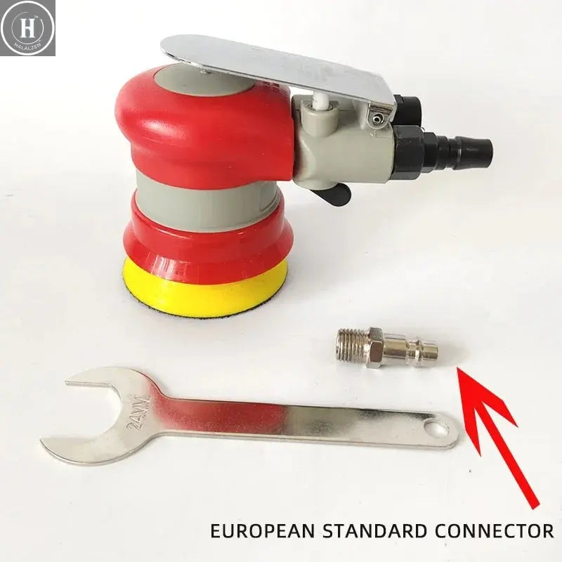 Mini Pneumatic Angle Sander Grinding Mach Polishing Machine 3 inch Air Sanding Angle Tools for Car Polisher HALALZEN
