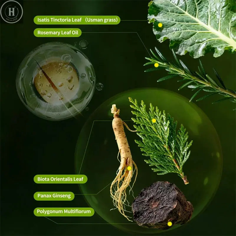 120g Usman Grass Herbal Shampoo Soap Hair Loss Treat Solid Shampoo Bar Strengthen Hair Root Oil Control Hair Growth Hair Care HALALZEN