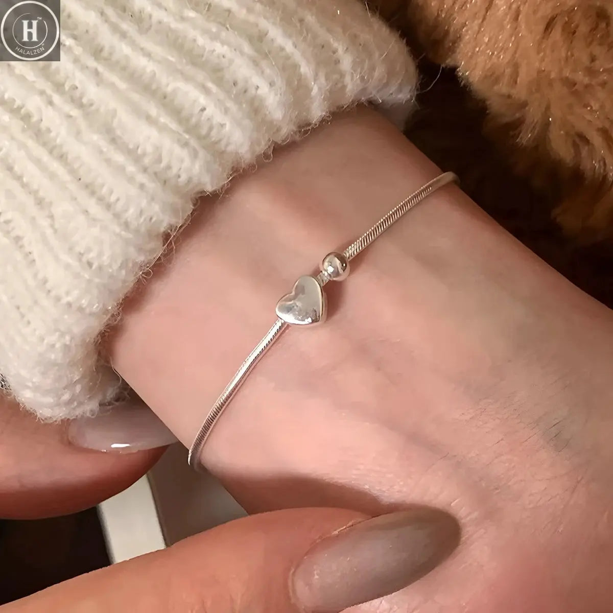 VENTFILLE 925 Sterling Silver Butterfly Bracelet for Girl Bead String Design Insect Fashion Versatile Jewelry Gift Dropshipping HALALZEN