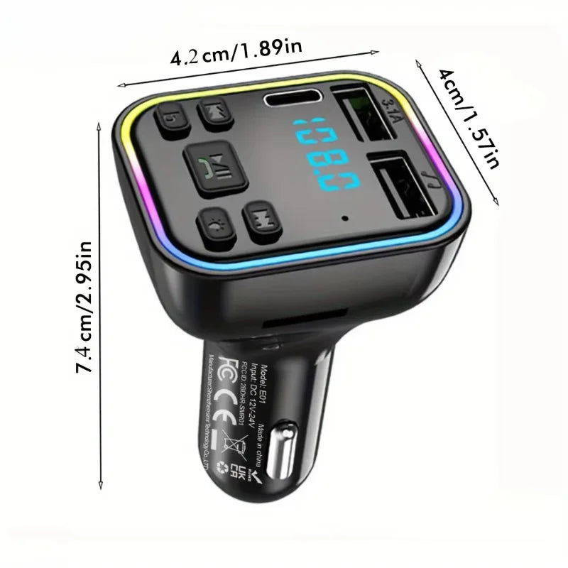 Car mounted Bluetooth MP3 player
