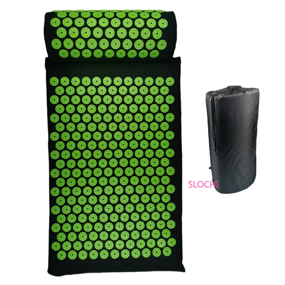 Massager Cushion  Shakt Mat Massage Yoga Mat Acupressure Relieve Stress Back Body Pain Spike Mat Acupuncture Massage Mat