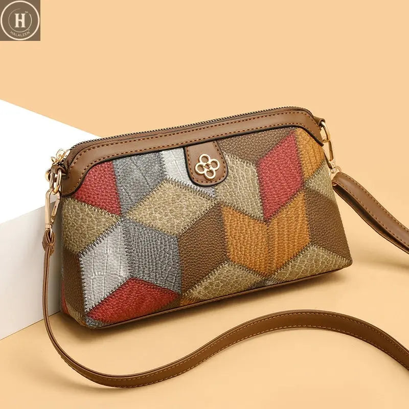New Fashion Women's Bag Small Purse Crossbody Phone Bag Luxury Multi Layered Messenger Handbag and Purse HALALZEN