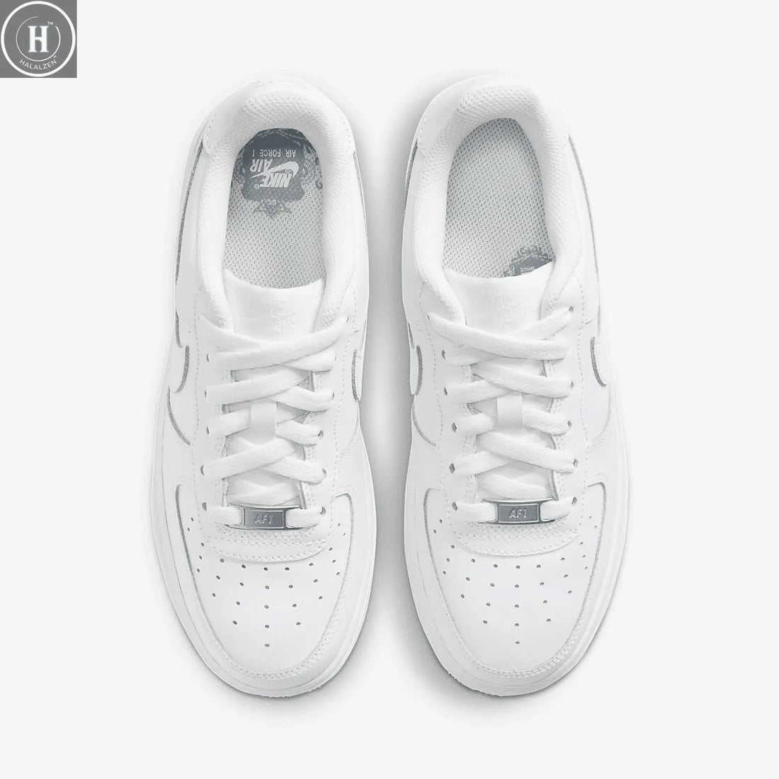 Nike genuine AF1 women's GS big children's retro cushioned sports casual board shoes DH2920-111 HALALZEN