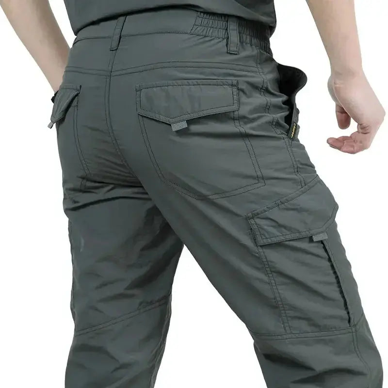 Military Tactical Pants Cargo Men Waterproof Trousers Casual Pants Wear-resistant Multi-pocket Outdoor Hiking Work Trousers Male Halalzen UK