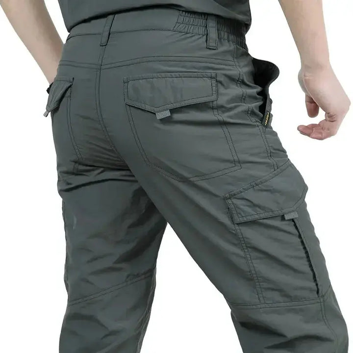Military Tactical Pants Cargo Men Waterproof Trousers Casual Pants Wear-resistant Multi-pocket Outdoor Hiking Work Trousers Male Halalzen UK