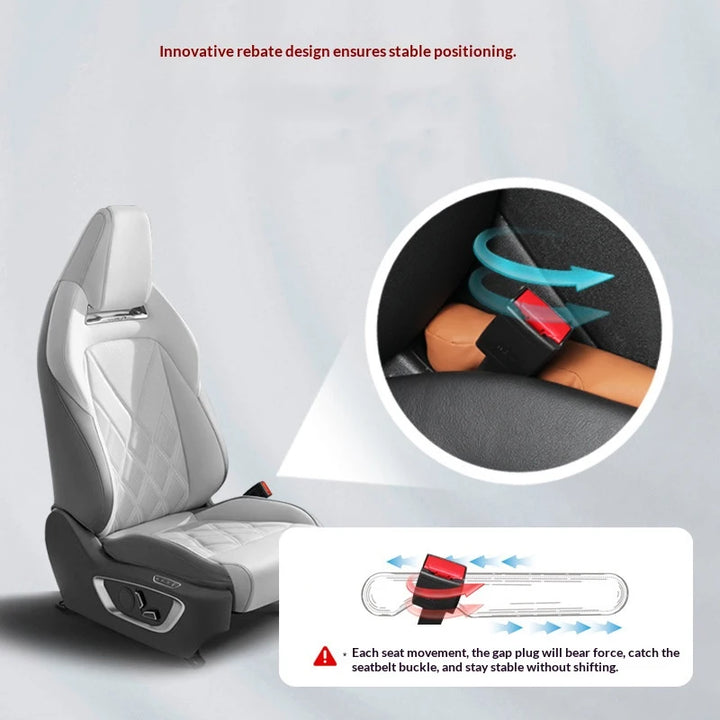 Leather Car Seat Gap Filler Strip for Seat Side - Leakproof Seam Filling Strip, Auto Interior Mouldings Decoration Accessories