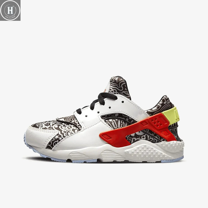 Nike genuine Huarache Run (GS) women's and children's casual shoes DV2270-100 HALALZEN